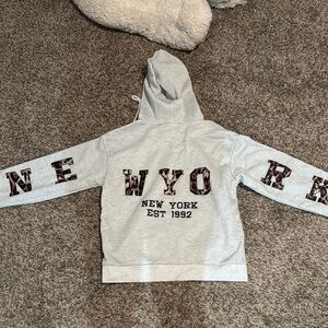 SHEIN Gray Hoodie with WYG Graphic